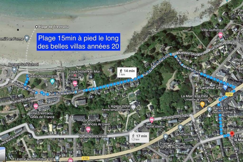 Maison Perros-Guirec 2 Chambres, Plages Et Centre Ville. 6 Pers. エクステリア 写真